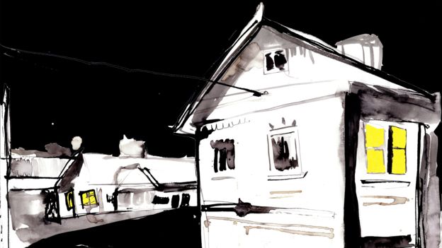 Ilustración de una casa