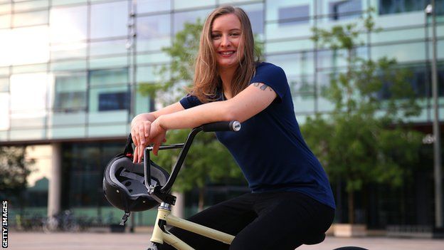 Charlotte Worthington: History-making British BMX freestyler eyes Olympic  success - BBC Sport