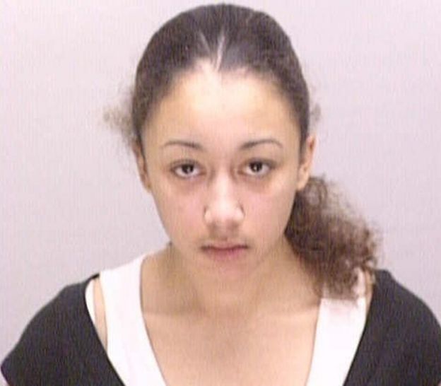 A police issued picture of Cyntoia Brown taken in 2004