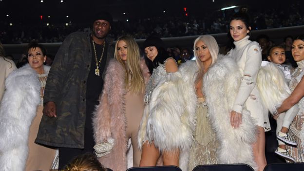 Kris Jenner, Lamar Odom, Khloe Kardashian, Kylie Jenner, Kim Kardashian, Kendall Jenner, North West, and Kourtney Kardashian