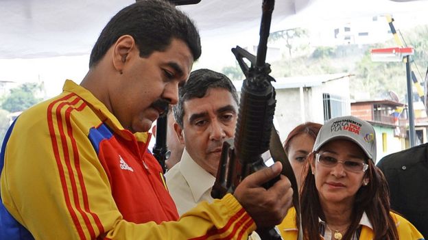 El presidente Nicolás Maduro