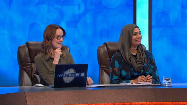 GP proud to wear hijab on Countdown despite racist abuse - BBC News