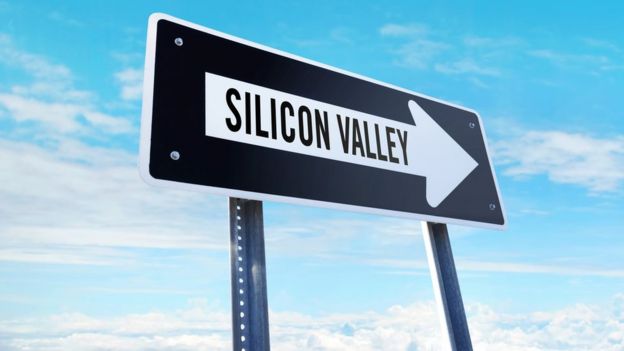 Letrero que dice Silicon Valley