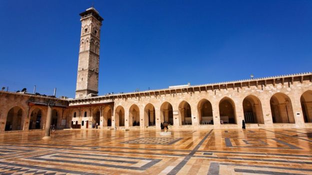 Courtyard, Đại Thánh Đường Hồi Giáo Aleppo