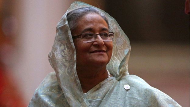 Primera ministra de Bangladesh, Sheikh Hasina