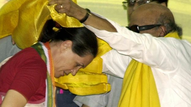 கருணாநிதி -சோனியா