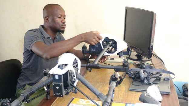 Réparateur de drone à Abidjan