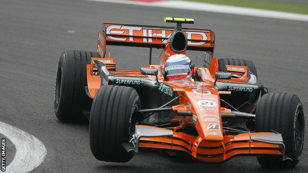 Markus Winkelhock in action at the Nurburgring 2007