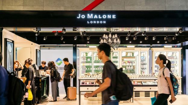 A Jo Malone London store in Shanghai Hongqiao International Airport