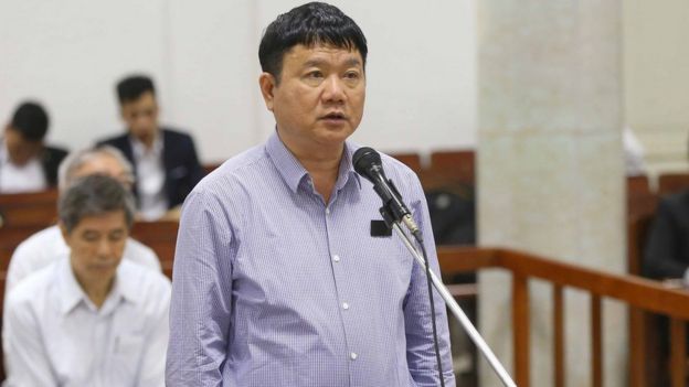 Ông Đinh La Thăng, cựu ủy viên Bộ Chính trị, bị xử tù