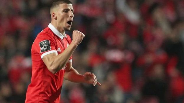 beki Ruben Dias, 20, kutoka klabu ya Ureno Benfica