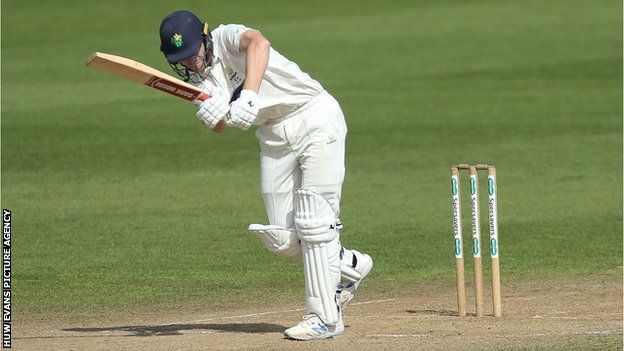 Nick Selman reached his half-century for Glamorgan in Taunton