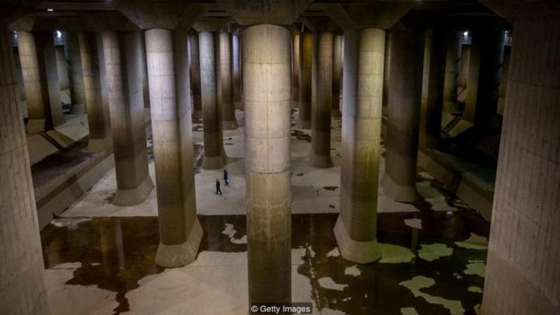 பேய் மழையையும், வெள்ளத்தையும் தாங்கும் டோக்கியோவின் ரகசியம் என்ன?