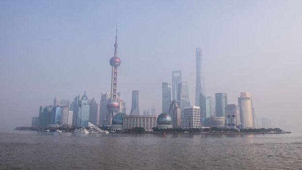 Shanghai skyline