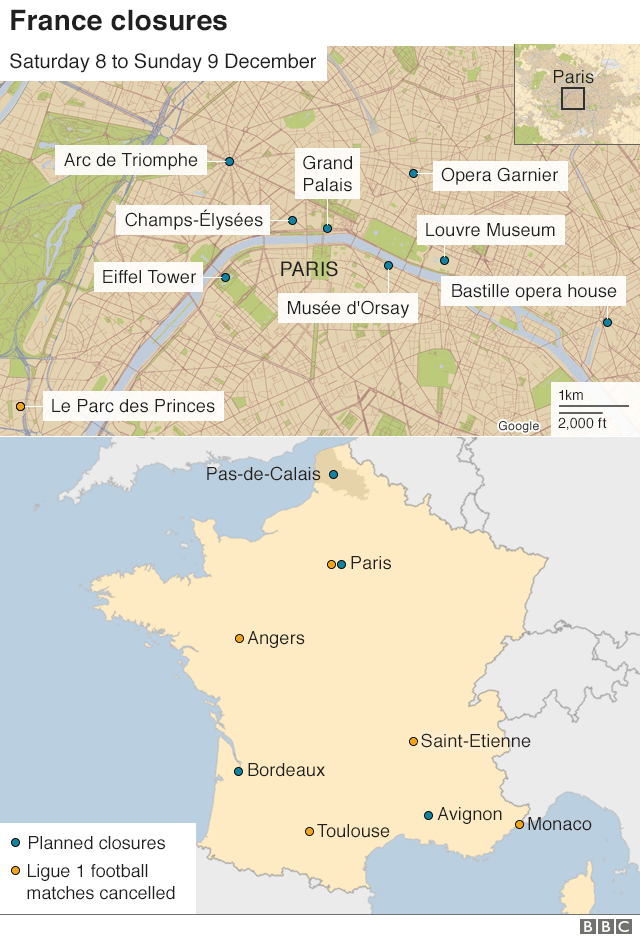 Map of Paris and France highlighting where closures will happen ></span></figure>
<figure class=