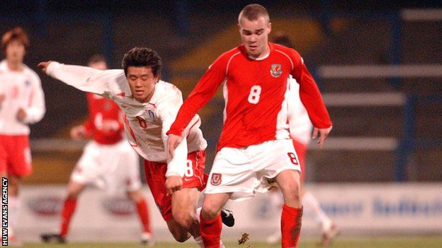 Lee Fowler represented Wales at Under-21 level