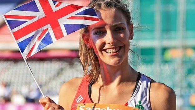 British high jump champion Isobel Pooley