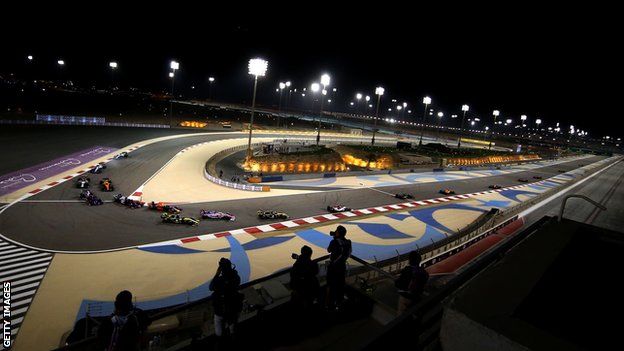 General shot of the 2019 Bahrain Grand Prix