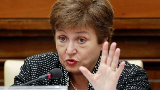 Ms Kristalina Georgieva says there will be a partial recovery in 2021