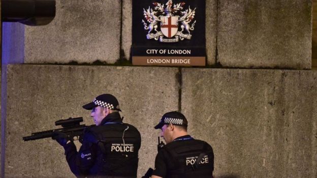 عملیات پلیس در لندن