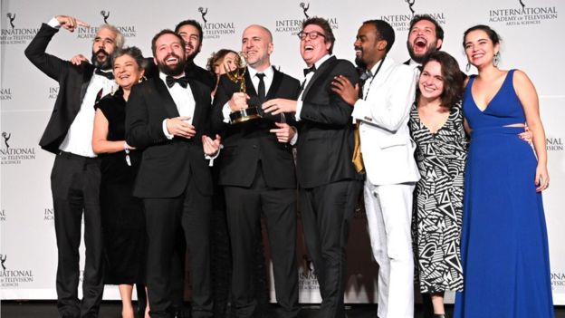 Porta dos Fundos at the 2019 International Emmy Awards Gala