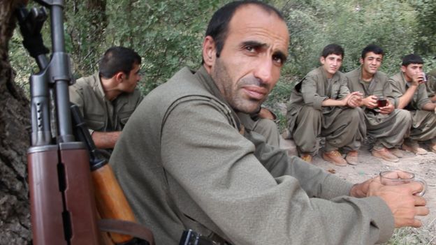 In Pictures: Pkk Fighters Prepare For Battle With Is - Bbc News