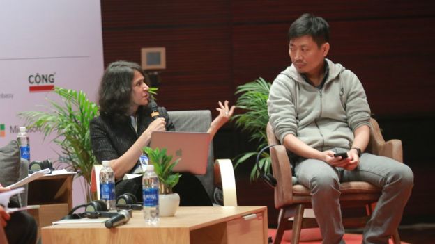 Ông Arthit Suriyawongkul, một nhà hoạt động xã hội dân sự ở Thái Lan cũng là một diễn giả tại VIF