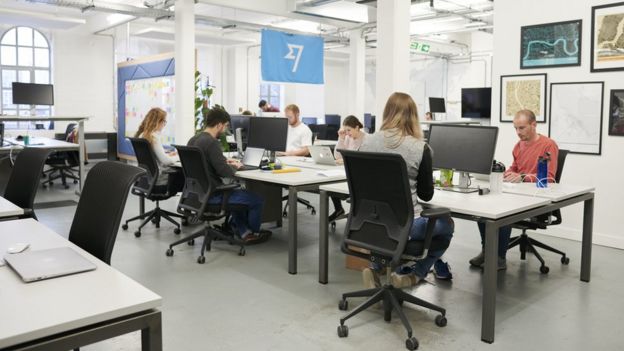 TransferWise's London office