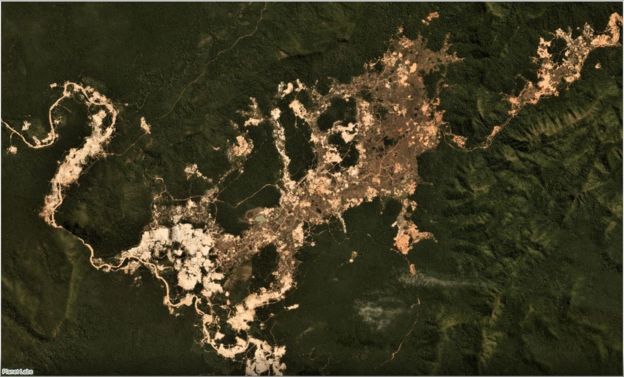 Mineração em terra indígena