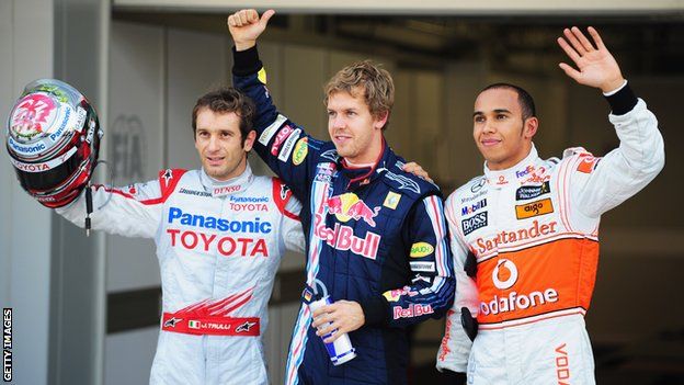 Vettel first pole in Japan in 2009