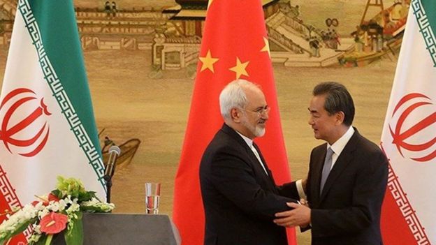 وزیران خاجه چین و ایران