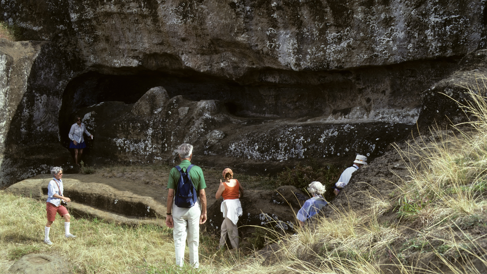 Каменоломни на острове Пасхи