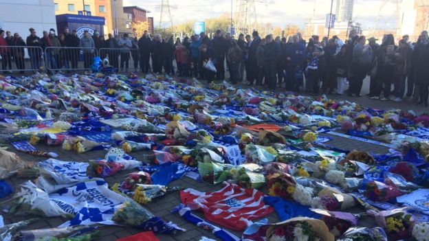 Leicester City King Power Stadium helicopter crash