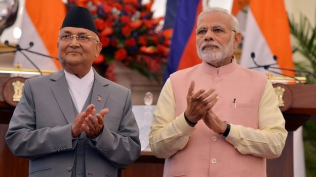 मोदी ओली