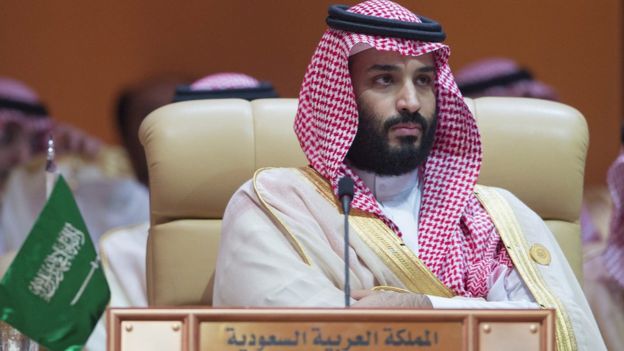 El príncipe heredero Mohammed bin Salman, de Arabia Saudita