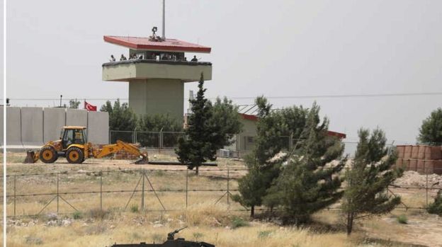 İdlib'de Türk gözlem noktası