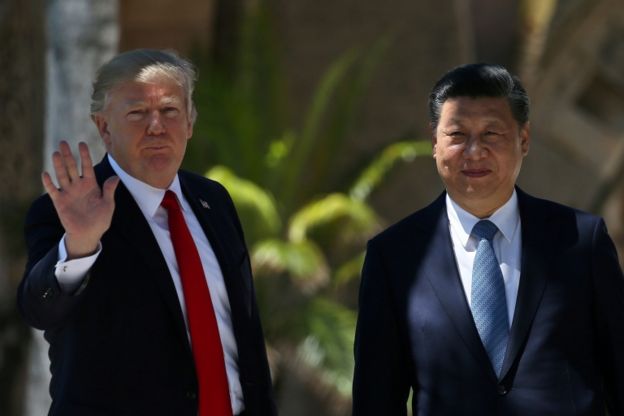 Trump y Xi en Florida