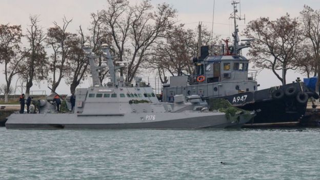 El konan Ukrayna gemileri