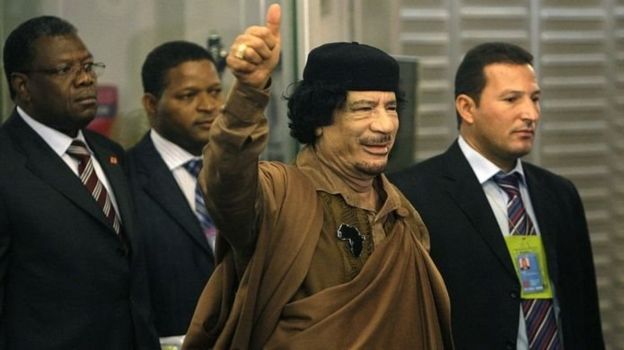 Muammer Kaddafi 2011'de devrilmişti
