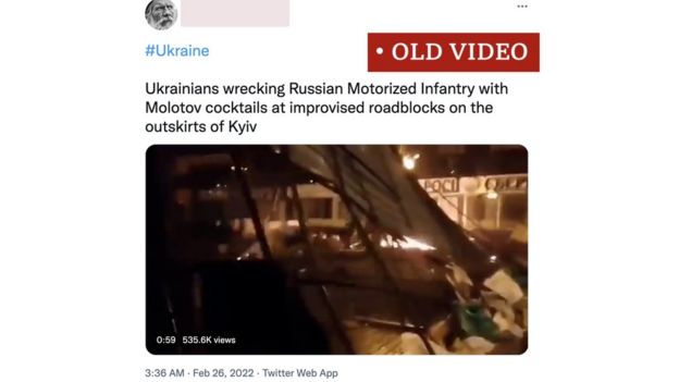 Ukraine Invasion: Misleading Claims Continue To Go Viral - BBC News