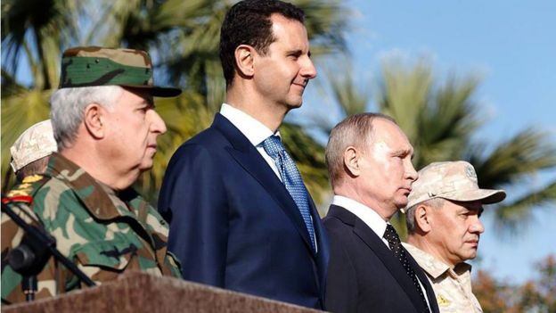 Rusia inició sus ataques miliares en Siria en 2015, tras la petición del presidente sirio Bashar al-Assad.