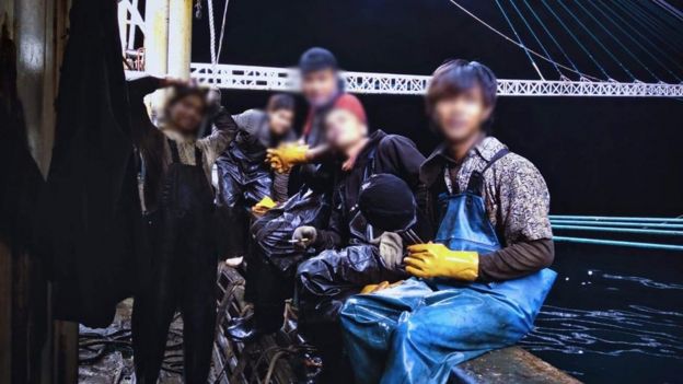 ABK Indonesia di Kapal Fu Yuan Yu 1218 berbendera China.