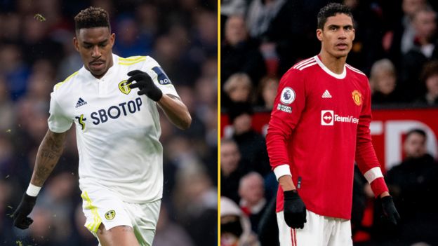 Leeds v Man Utd Team news BBC Sport