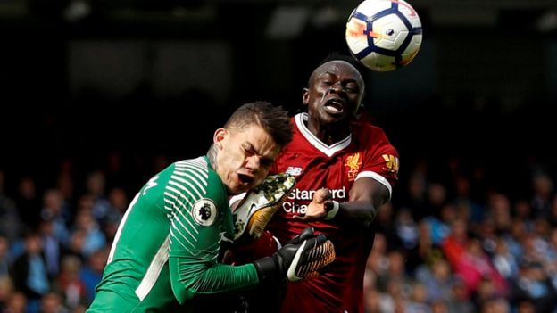 Mané conecta con Ederson
