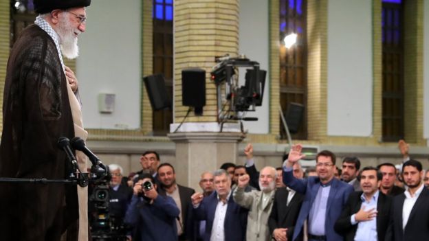 کبیری در جلسه با خامنه‌ای