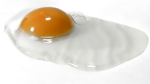 Huevo sin cáscara