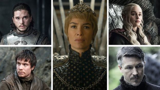 Five Game of Thrones characters