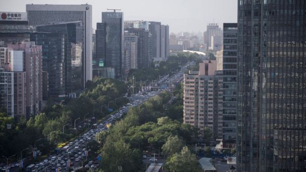 Улица Пекина в час пик