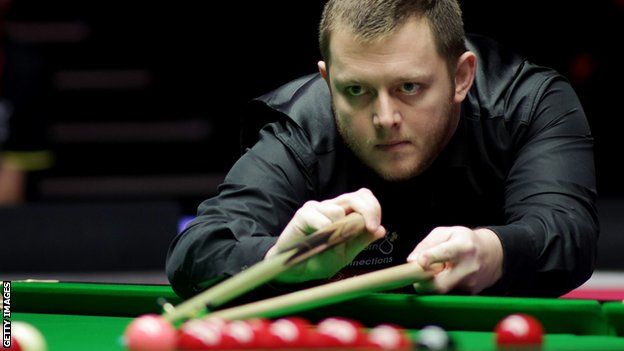 Mark Allen compiled a best break of 95 in the China Championship semi-final