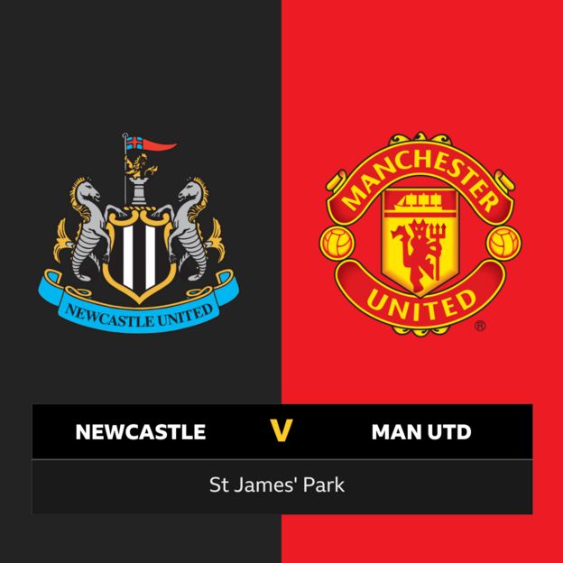 Follow Newcastle United v Manchester United live BBC Sport